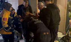 Siirt'te düştüğü havalandırma boşluğundan halatla kurtarıldı