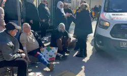 Şoförünün ani fren yaptığı otobüs, yayaya çarptı; toplam 8 yaralı