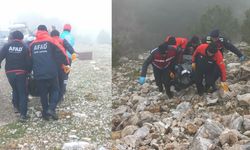 Uçurum kenarında bulunan 46 yaşındaki adam hayatını kaybetti