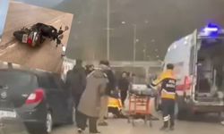 Yaya geçidinde savruldu, 77 yaşındaki yaşlı sürücü hastaneye kaldırıldı