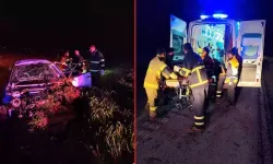Otomobil tarlaya yuvarlandı: 1 ölü, 3 yaralı