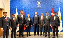 AK Parti Kahramanmaraş heyeti Ankara’da! Eyüp Kadir İnan ile kritik görüşme