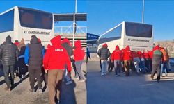 Aksaray deplasmanına giden İstiklalspor taraftarlarının otobüsü arızalandı