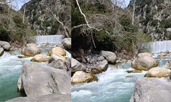 Andırın'da saklı cennet keşfedildi! Harboğazı Tetceğez şelalesi büyülüyor