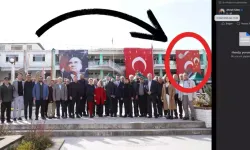 Antalya'da CHP ilçe başkanına poster tepkisi