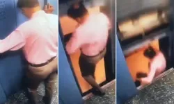 Asansörden İnmek İsterken Faciadan Son Anda Kurtuldu