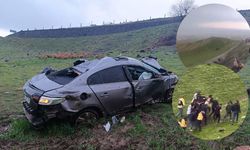 Batman Beşiri’de otomobil uçuruma yuvarlandı! Sürücü ağır yaralandı