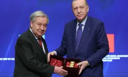 BM Genel Sekreteri Guterres’e Atatürk Uluslararası Barış Ödülü Takdim Edildi