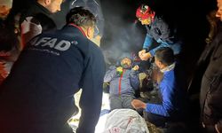 Kahramanmaraş'ta mahsur kalan 8 dağcı helikopterle kurtarıldı