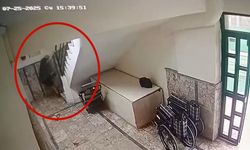 'Düşmedi' denilen otizmli Mehmet'in, merdivenden düştüğü anın görüntüsü ortaya çıktı