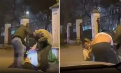 Eski sevgilisini sokak ortasında darp etti