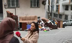 Evden çıkarmak istediği kiracısının eşyalarını sokağa attı