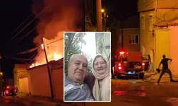 Evli çift, yangında hayatını kaybetti
