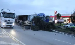 Freni Boşalan TIR Zincirleme Kazaya Neden Oldu: 6 Yaralı