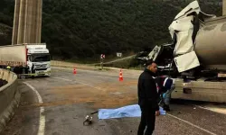 Gaziantep’te tankerler kafa kafaya çarpıştı:1 ölü, 1 yaralı