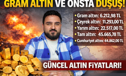 Gram Altın Rekor Düşüşte: 6.225 TL’ye Geriledi