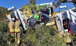 Hatay’da uçuruma yuvarlanan hafriyat kamyonunun sürücüsü hayatını kaybetti