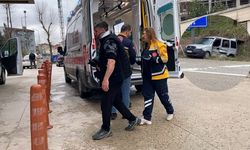 İnegöl'de feci kaza! Savrulan araç yağmur suyu kanalına düştü