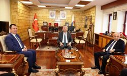 İş dünyasından Rektör Okumuş'a tam destek ziyareti geldi