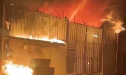İstasyon Mahallesi’nde Depoda Yangın Çıktı