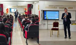 Kahramanmaraş Elbistan’da lisede Ramazan söyleşisi düzenlendi