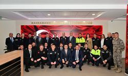 Kahramanmaraş Emniyet Müdürlüğü bayramlaşma programı düzenledi