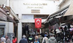 Kahramanmaraş’ta hafta sonu yoğunluğu! Güneşi gören çarşıya akın etti