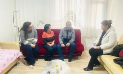 Kahramanmaraşlı depremzede aileye Menemen’de destek