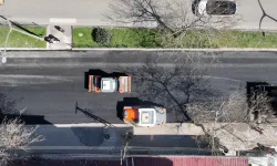 Recep Tayyip Erdoğan Bulvarı'na 700 ton asfalt dökülüyor