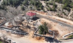 Kahramanmaraş’ta Çınaraltı Sosyal Tesisleri tamamlanma aşamasında