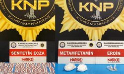 Kahramanmaraş’ta Eroin ve Metamfetamin Ele Geçirildi