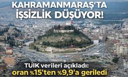 Kahramanmaraş’ta işsizlik 3 yılda sert düştü!