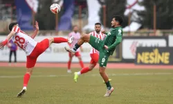 Kahramanmaraş'ta İstiklalspor ile Bursaspor Berabere Kaldı