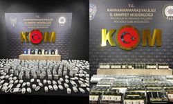 Kahramanmaraş’ta kaçakçılık operasyonu: 11 bin 400 makaron ve kaçak telefon ele geçirildi