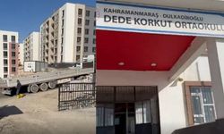 Kahramanmaraş’ta öğrenciler şantiyelerin ortasında eğitim görüyor