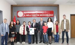 Kahramanmaraş’ta öğrencilerden Ramazan gazetesi