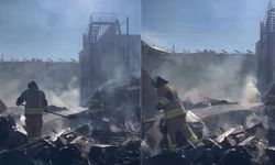 Kahramanmaraş’ta OSB’de Korkutan Yangın! Atık Alevleri Kısa Sürede Söndürüldü