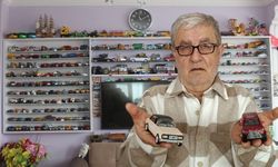 Kahramanmaraş’ta Sigarayı Bırakan Emeklinin Maket Araç Koleksiyonu Görenleri Hayrete Düşürüyor