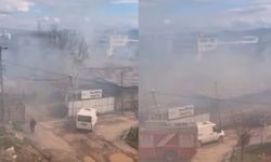 Kahramanmaraş’ta Tekstil Fabrikası ve İş Yerinde Yangın Çıktı