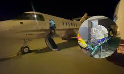 Kalp hastası 2 günlük bebek ambulans uçakla Konya’ya götürüldü