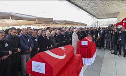 Katar'da helikopterin düşmesi sonucu şehit olan ASELSAN teknisyenleri son yolculuklarına uğurlandı