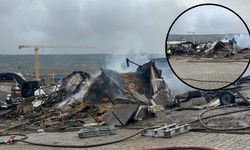 Kocaeli Dilovası’nda ahır yangını! Yüzlerce hayvan telef oldu