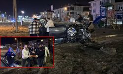 Kütahya’da takla atan otomobilin sürücüsü yaralandı