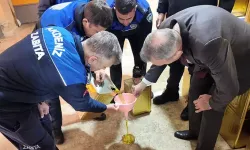 Mersin'de depoda 4,5 ton sahte zeytinyağı ele geçirildi