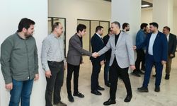 Onikişubat Belediye Başkanı Hanifi Toptaş Belediye Personeliyle Bayramlaştı