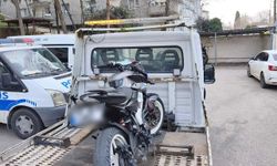 Polisin ‘dur’ ihtarına uymayan ehliyetsiz motosiklet sürücüsüne 245 bin lira ceza