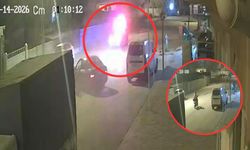 Polisten kaçan alkollü sürücü motosiklete çarptı belediye işçisi yaralandı