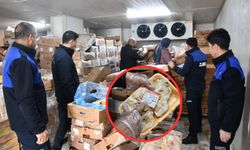 Sofralara ulaşmadan yakalandı! Siverek zabıtasından dev tavuk eti operasyonu