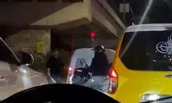 Sopayla aracından inen taksici tutuklandı; 201 bin lira ceza kesildi