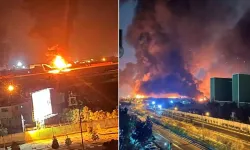 Uluslararası havalimanı vuruldu, uçaklar alev aldı